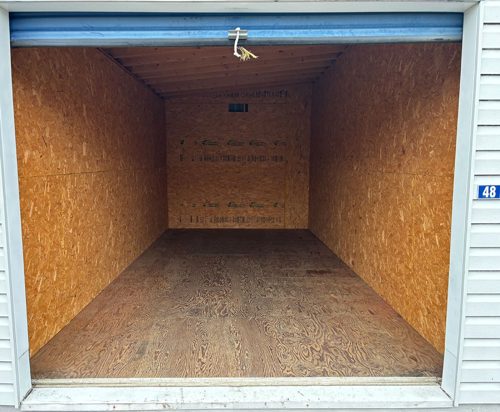 PQ Self Storage unit 48