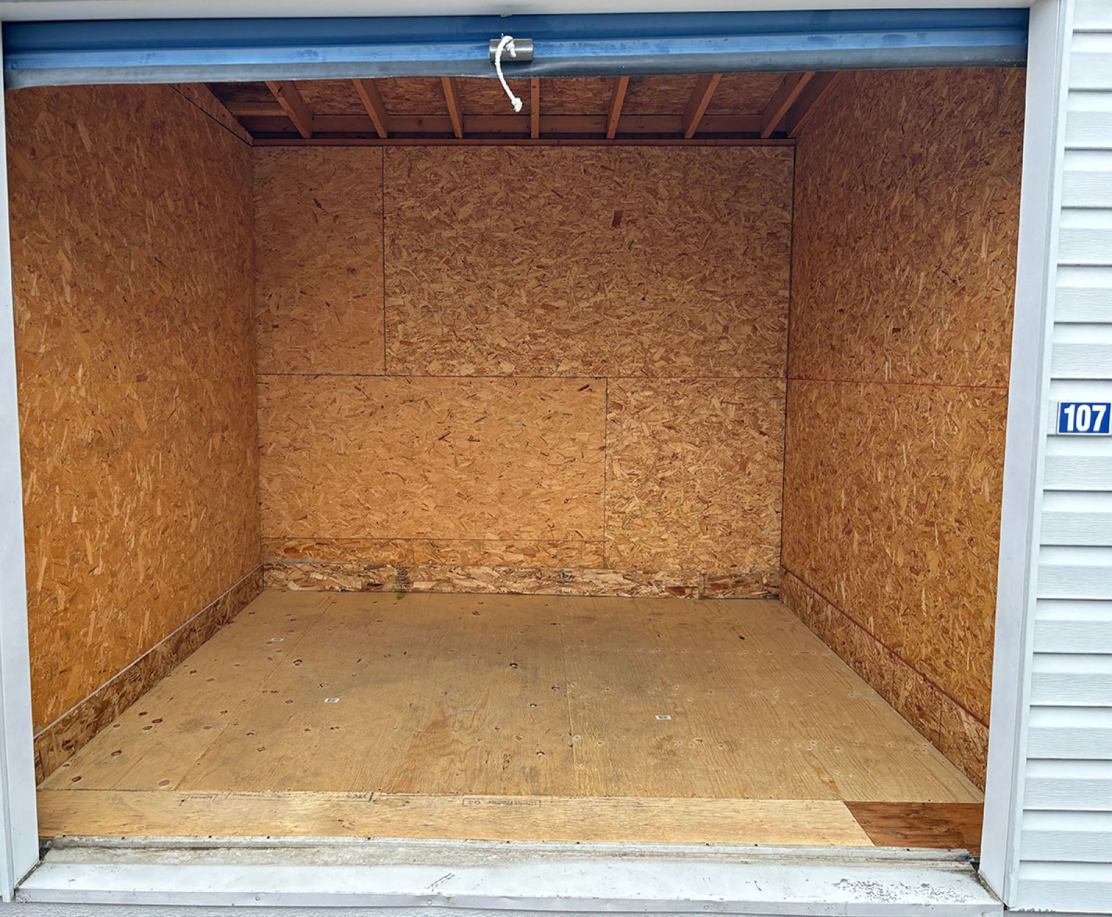 PQ Self Storage unit 107